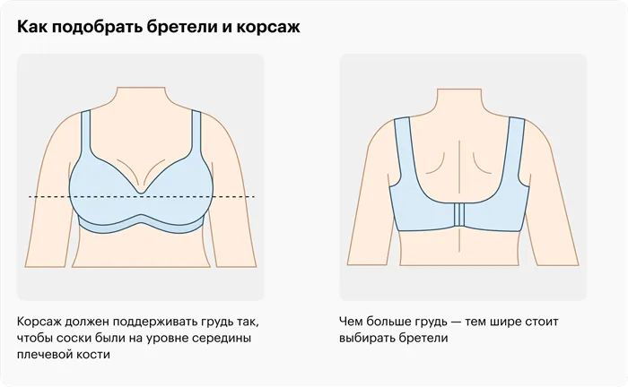 Как определить размер груди 8