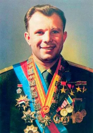 Юрий Гагарин на российской выставке в Лондоне, 11 июля 1961 г.