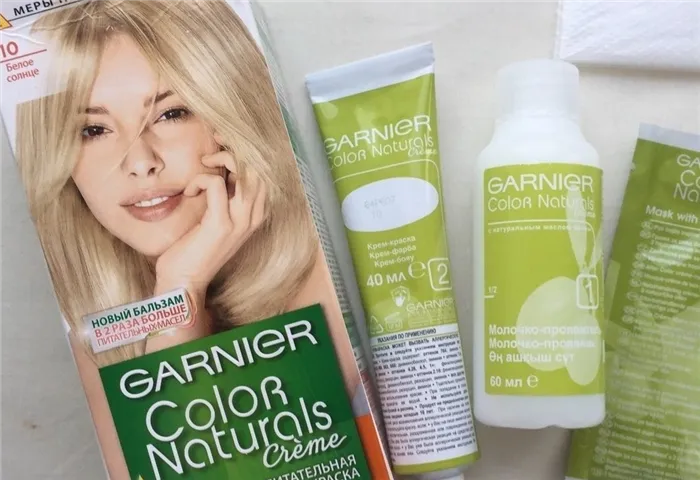 Средства для окрашивания волос Garnier