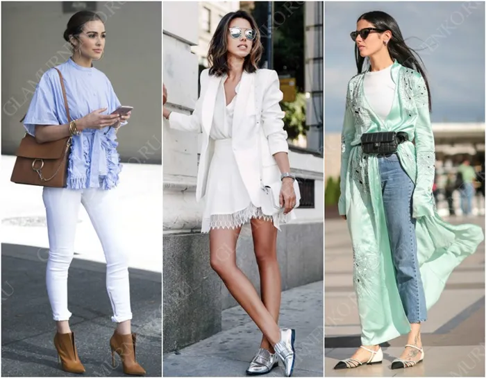 комплекты в стиле casual chic