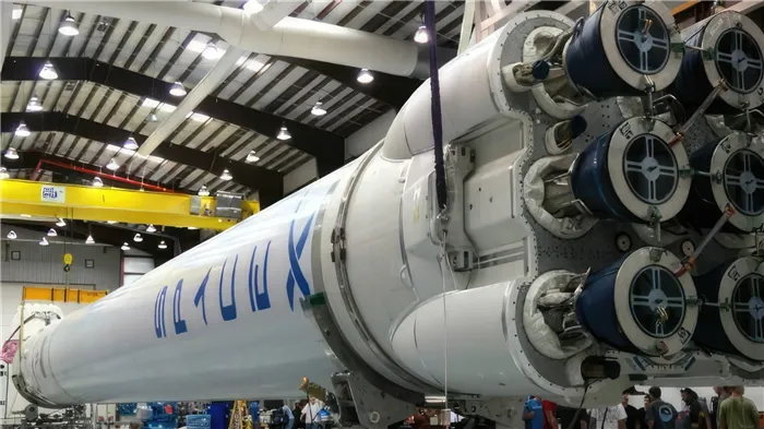 Falcon-9 с другого ракурса