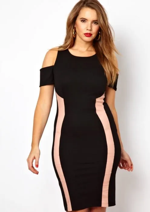 asos-curve-black-bodycon-dress-with-panels-and-cold-shoulder-product-1-7802282-961247633-e1565940847267-725x1024-1-496x700