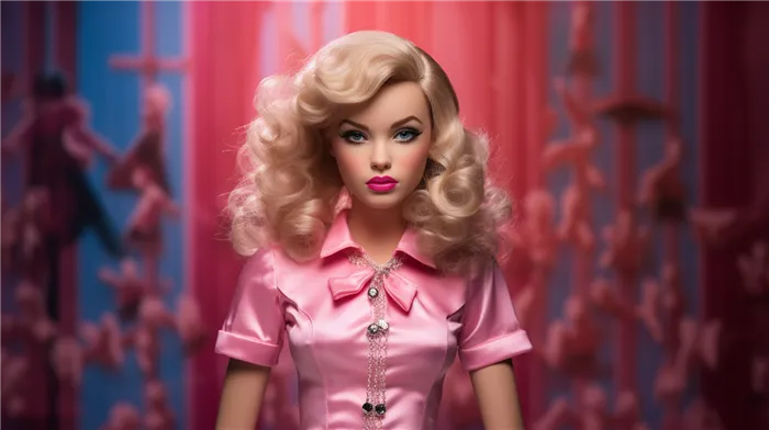 Первая кукла Barbie была представлена в черно-белом купальнике