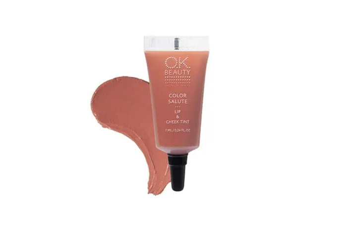 Тинт для губ и щек Color Salute Lip & Cheek Tint, оттенок Nectarine, OK Beauty, 850 руб. (okbeauty.store)