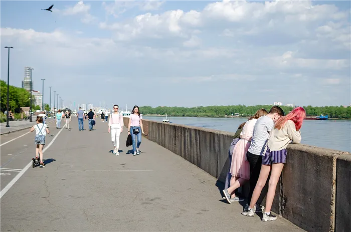 Много асфальта - мало зелени. И в городе образуются 