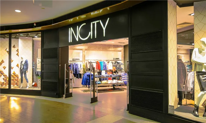 Витрина Incity